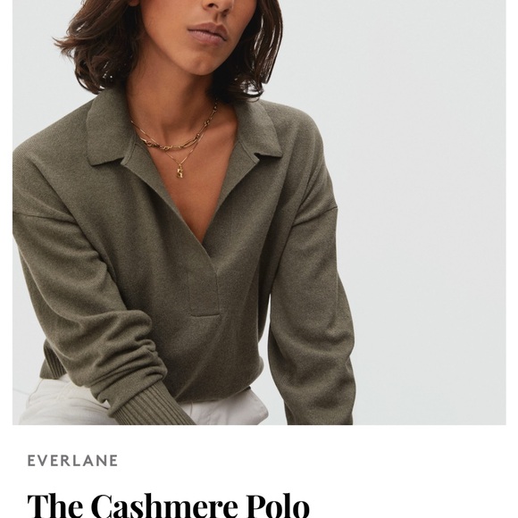 Everlane Cashmere Polo - Picture 8 of 9